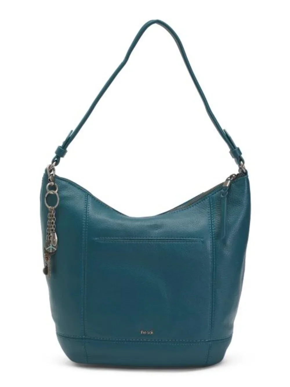 THE SAK Leather Sequoia Hobo With Blanket Stitching